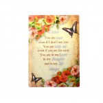 Give Love Always Plaque - Sister (1 Pc) GLA019